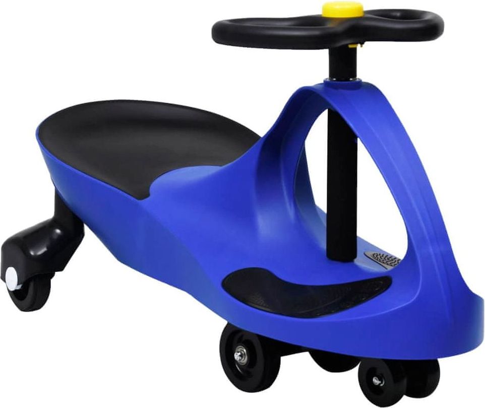 shumee Dětské vozítko a odrážedlo SwingCar s klaksonem modré - obrázek 1