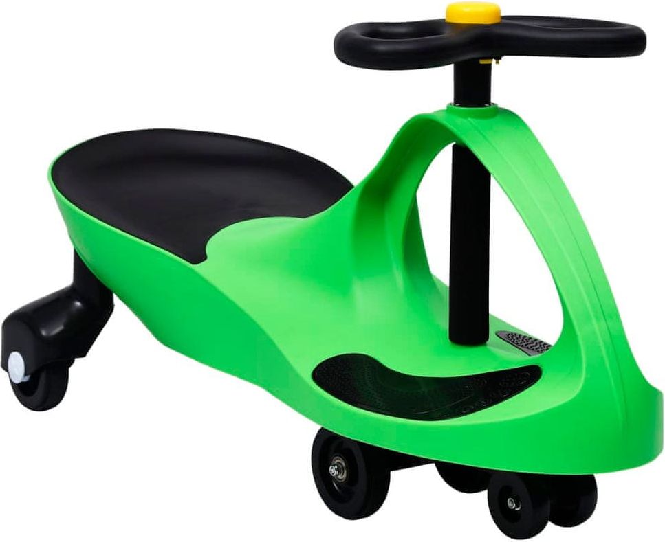 shumee Dětské vozítko a odrážedlo SwingCar s klaksonem zelené - obrázek 1