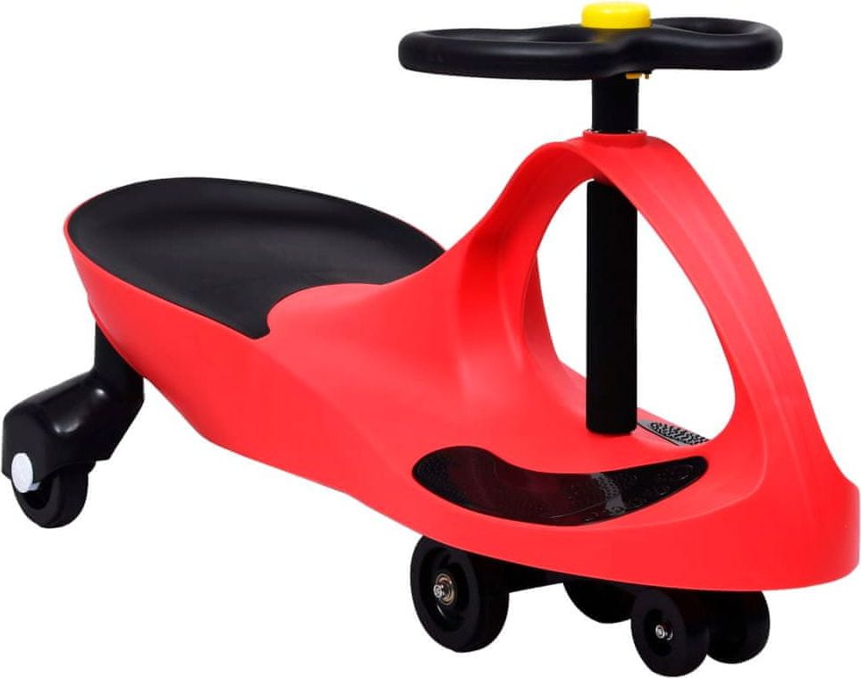 shumee Dětské vozítko a odrážedlo SwingCar s klaksonem červené - obrázek 1