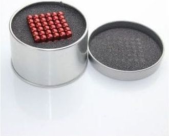 Neocube Neocube - červené magnetické kuličky v dárkové krabičce - obrázek 1