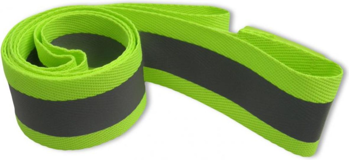 Reflexní páska textilní na suchý zip 135 x 4 cm - obrázek 1