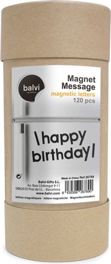 Balvi Sada magnetických písmen a značek BALVI Magnet Message 26789 - obrázek 1