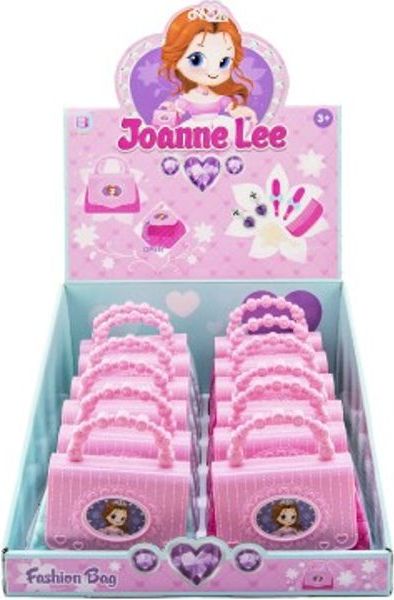 Teddies Kabelka/Taška s doplňky plast 12,5x13cm 12ks v boxu - obrázek 2