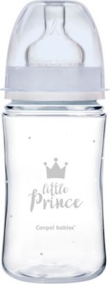 Canpol Babies Antikoliková lahvička 240ml  - Little Prince - obrázek 1
