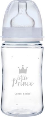 Canpol Babies Antikoliková lahvička 240ml - Little Prince - obrázek 1