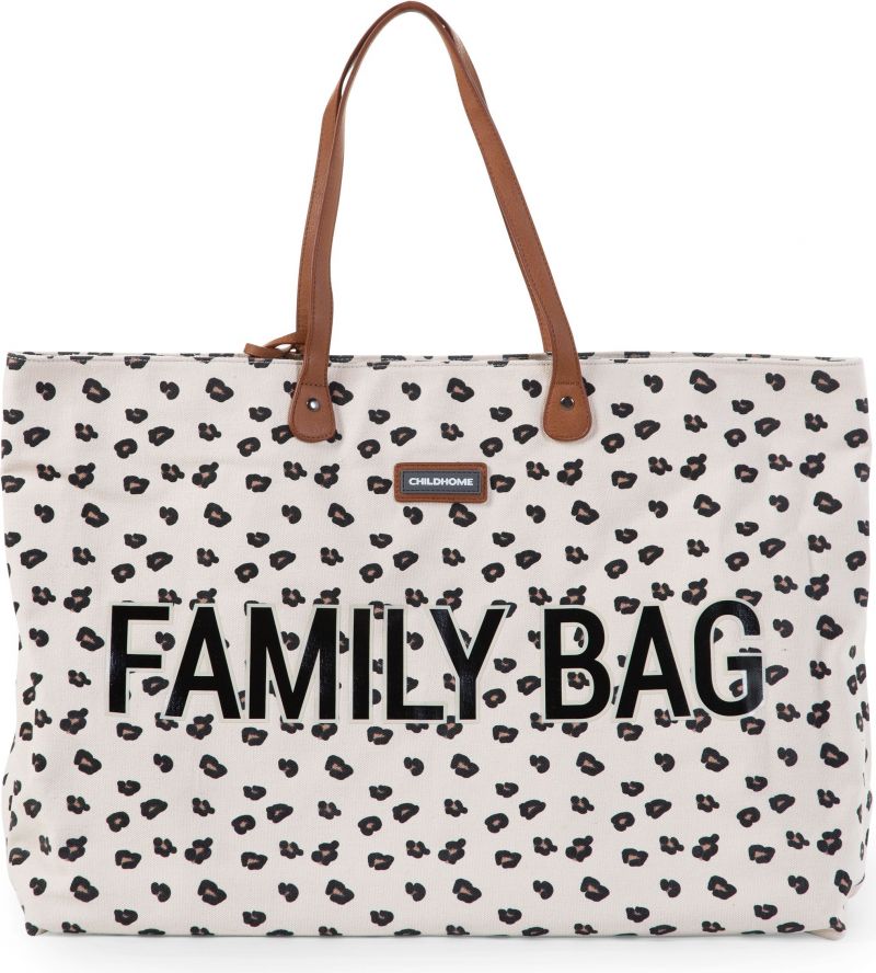 Cestovní taška Childhome Family Bag Canvas Leopard 2020 - obrázek 1
