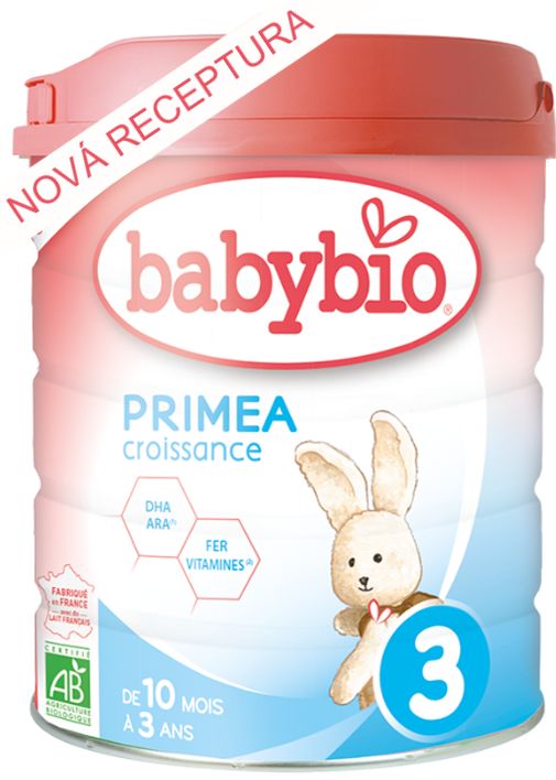 6x Kojenecké mléko 800 g Babybio Primea Croissance 3 - obrázek 1