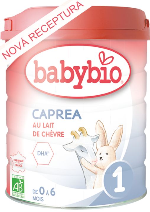 6x Kozí kojenecké mléko Babybio Caprea 1 800g New - obrázek 1
