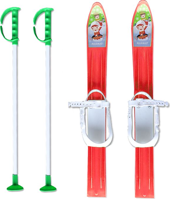 Baby Ski 60 cm - dětské plastové lyže - obrázek 3