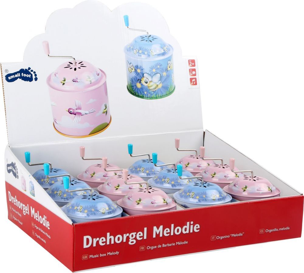 Small foot by Legler Displej Muzikalní hrací skřinka Small Foot Melody 12 ks - obrázek 1