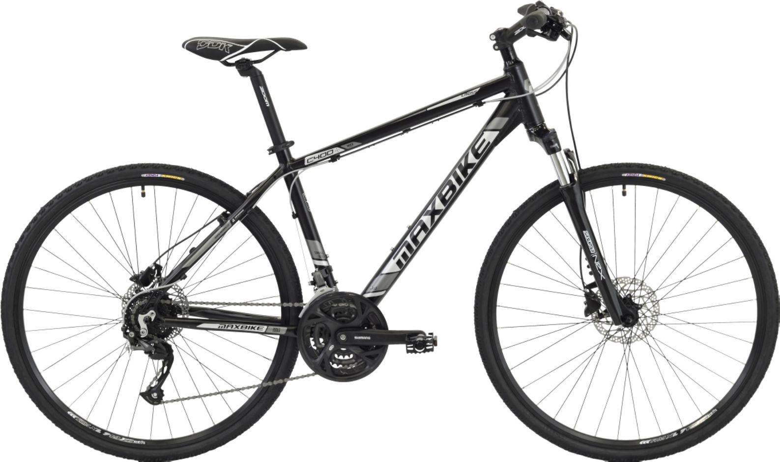 Krosové kolo MAXBIKE Fraser modré - vel. rámu 20" - obrázek 1