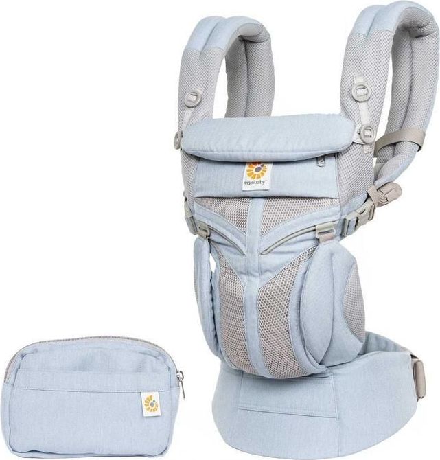 Nosítko na nošení dětí ErgoBaby Omni 360 Cool Air Mesh Chambray 2021 - obrázek 1