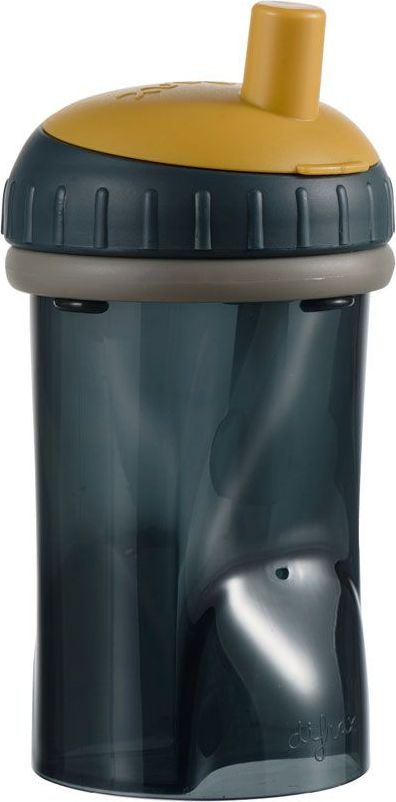 Dětský hrneček s brčkem 250 ml Difrax Clay 2020 - obrázek 1