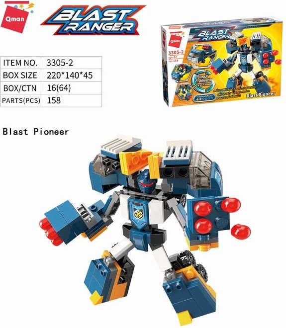 Bombový Strážce Qman Blast Ranger - obrázek 2