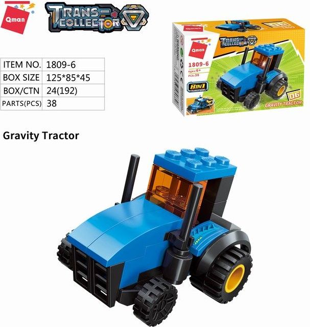Komplet 8v1 Qman City Tow truck - obrázek 2