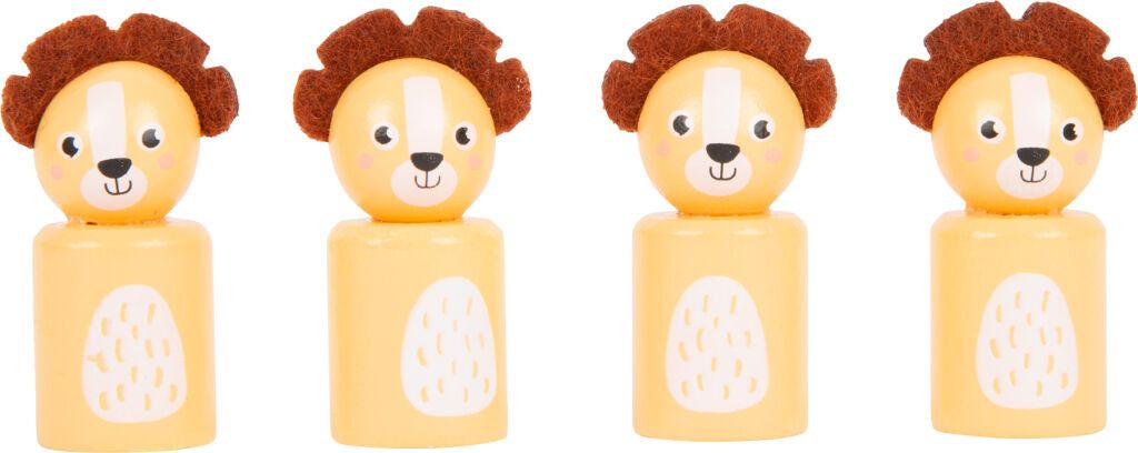 Small Foot by Legler Člověče nezlob se pro 6 hráčů Safari - obrázek 3