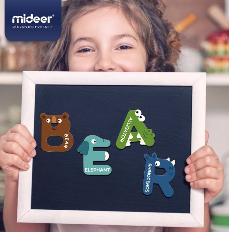 Mideer Magnetky písmenka zvířátka - obrázek 3