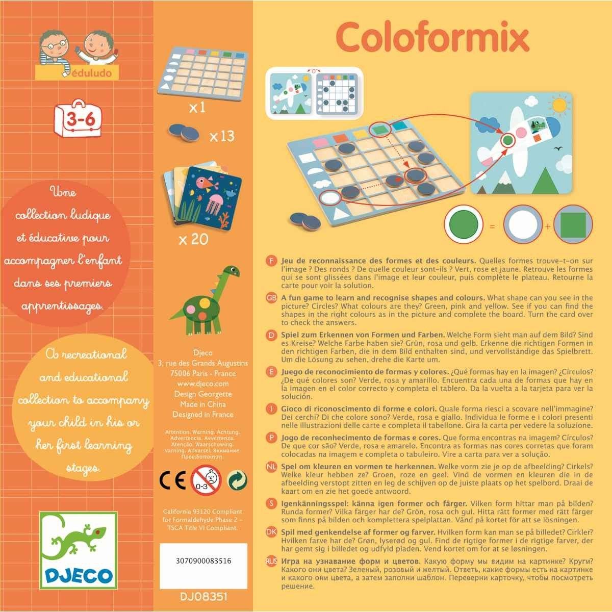 Djeco Stolní hra Coloformix - obrázek 3
