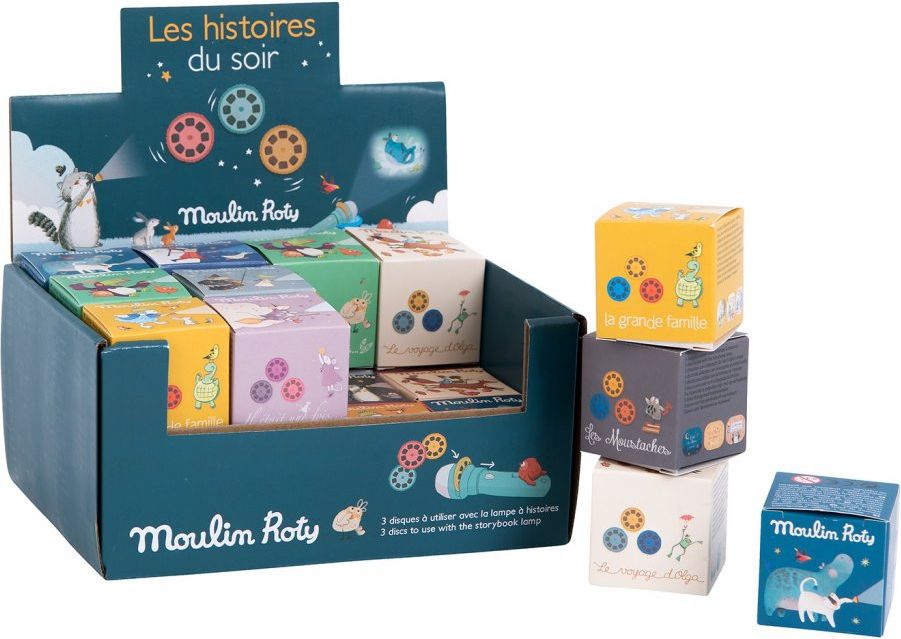 Moulin Roty Promítací kotoučky Veselá džungle - obrázek 3