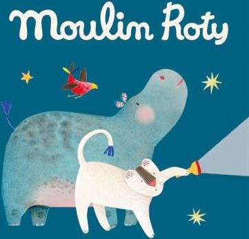 Moulin Roty Promítací kotoučky Zvířátka z džungle - obrázek 1