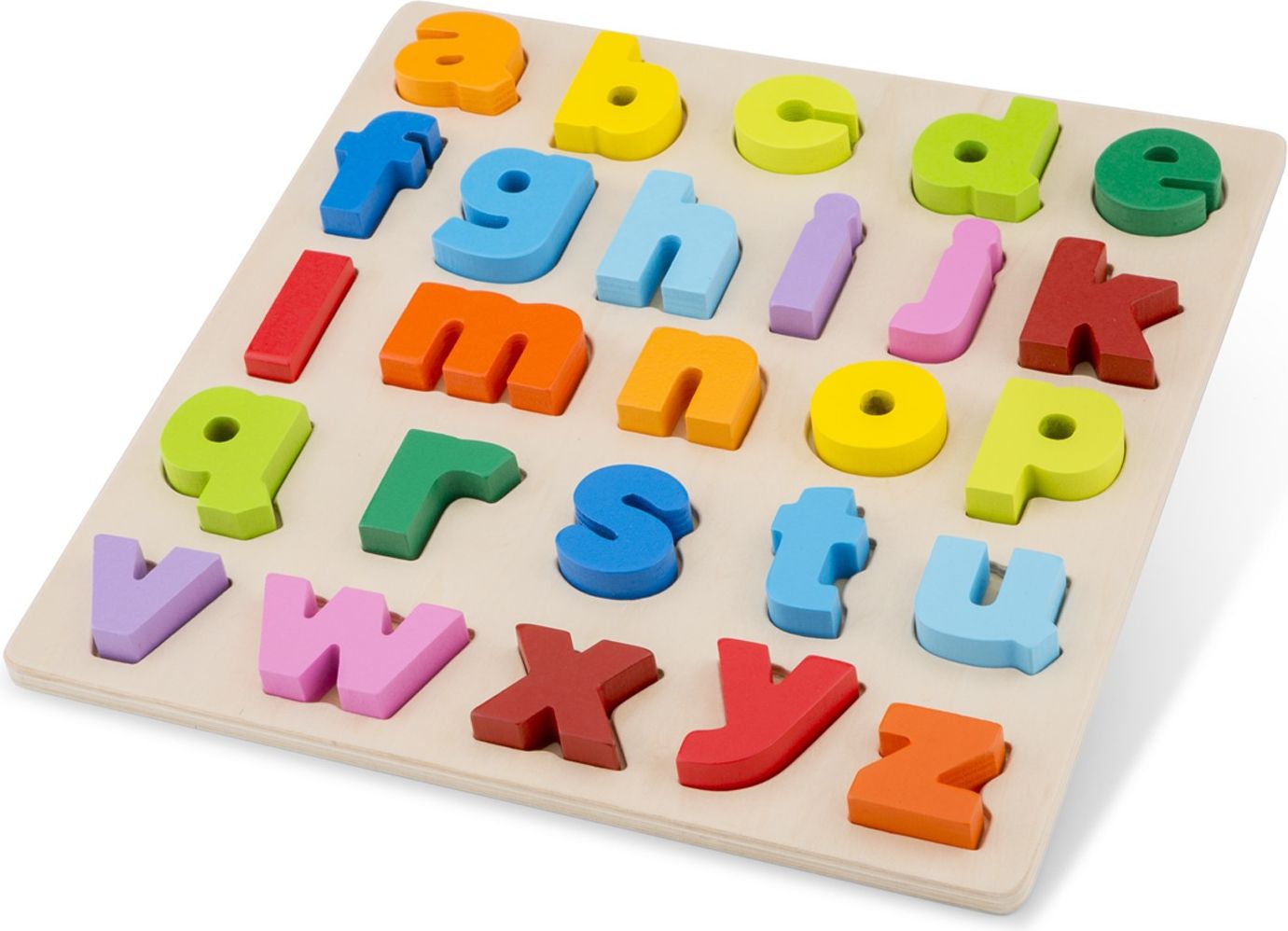 New Classic Toys Dřevěné vkládací puzzle abeceda (malá písmena) - obrázek 1
