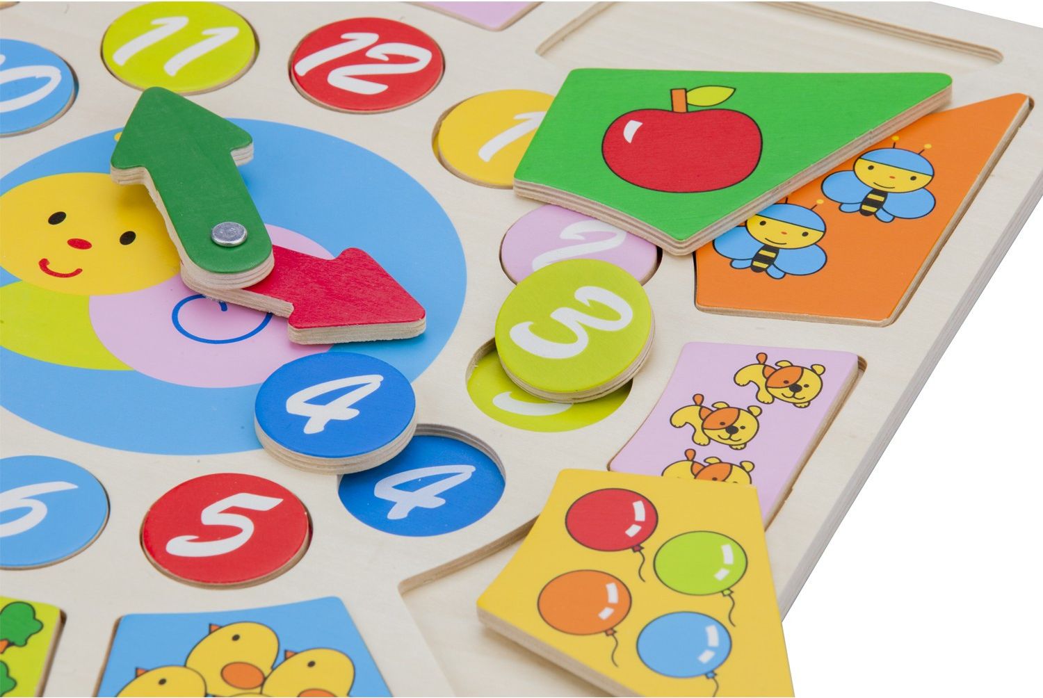 New Classic Toys Vkládačka hodiny - obrázek 2