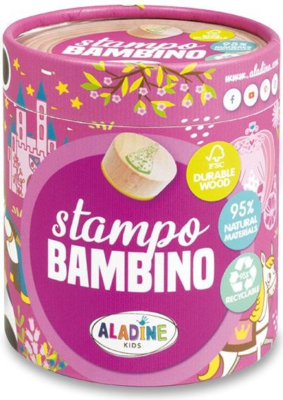 AladinE Razítka Stampo Bambino Princezny, 8 ks - obrázek 1