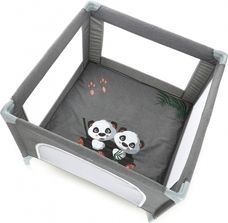 Ohrádka dětská skládací - CONTI PANDA červená - 100x100cm - obrázek 8