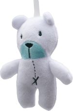 Lehátko dětské/Houpačka s melodiemi - TEDDY zelené - NewBaby - obrázek 3