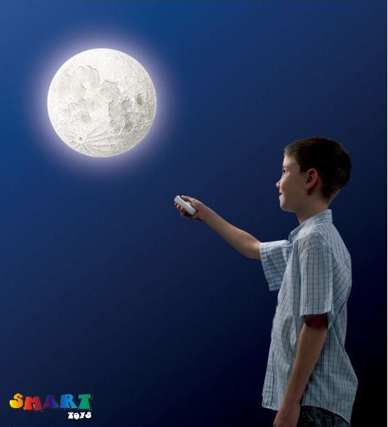 Noční dětské světýlko - Měsíc RC - obrázek 1