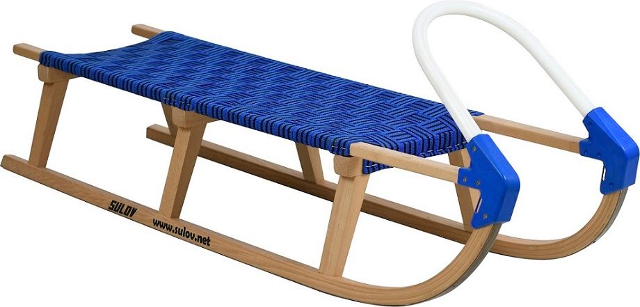 Sáně dřevěné SULOV Lavina délka 125 cm - obrázek 2