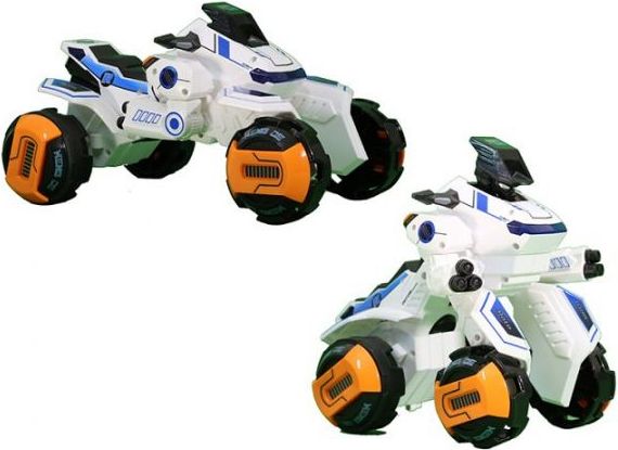 R/C Autorobot - čtyřkolka 28cm 2,4GHz se světlem a zvukem 2barvy v krabičce - obrázek 2