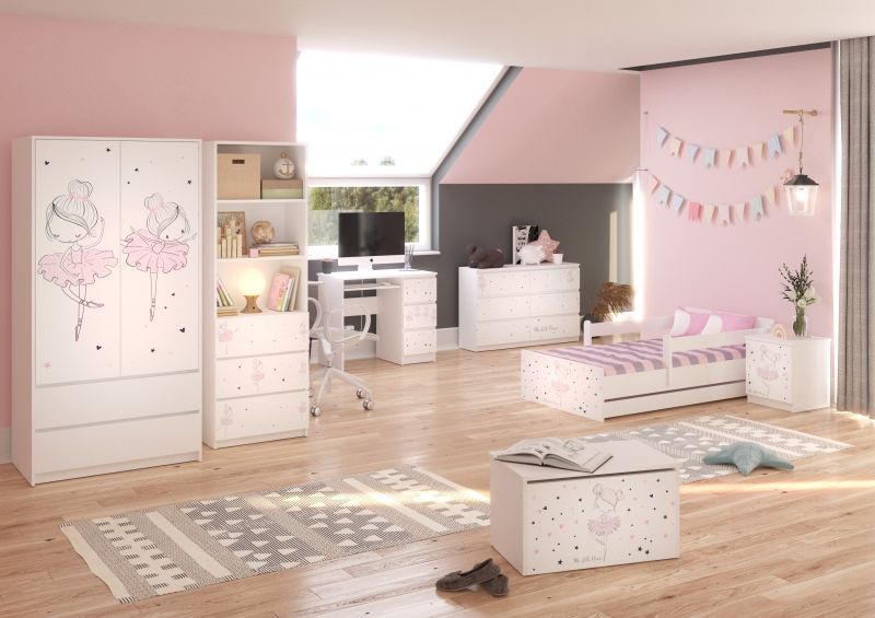 BabyBoo Dětská postel LULU 160 x 80 cm - Baletka - 160x80 - obrázek 3