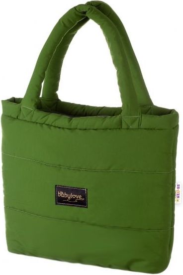 Baby Nellys taška na kočárek STYLE, oliva - obrázek 1