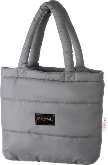 Baby Nellys taška na kočárek STYLE, šedá - obrázek 1