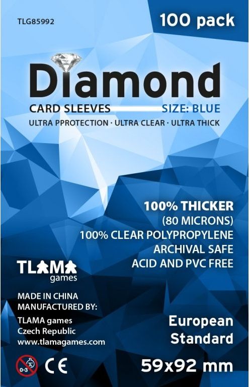 Diamond Blue: European Standard (59x92mm) - obrázek 1