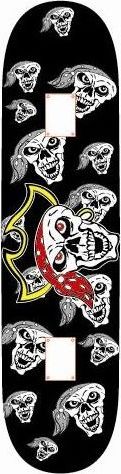 Skateboard SPARTAN Utop Board Skull - obrázek 2