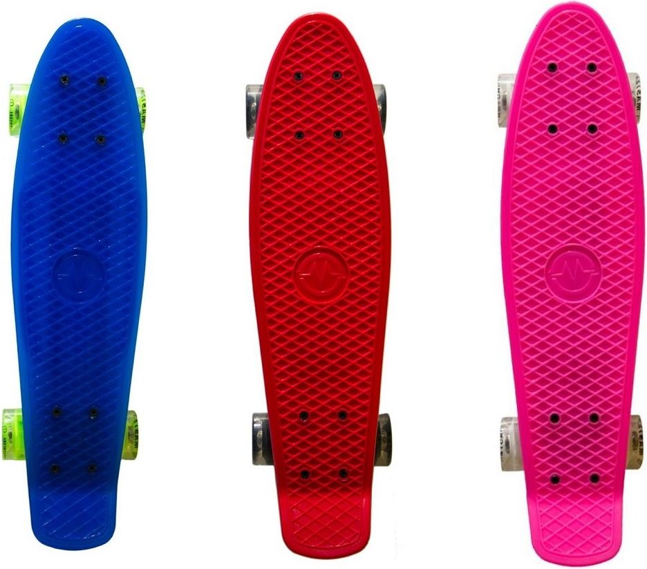 Plastik Board MASTER 22 se svítícími kolečky - obrázek 1