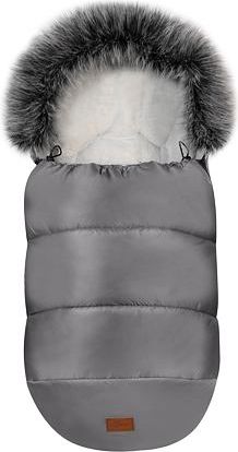 Zimní fusak Tesoro Polar - Steel grey + light grey - obrázek 3