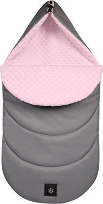 Dětský fusak Tesoro Flake - grey + pink - obrázek 1
