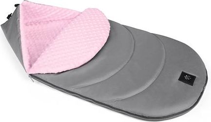 Dětský fusak Tesoro Flake - grey + pink - obrázek 2