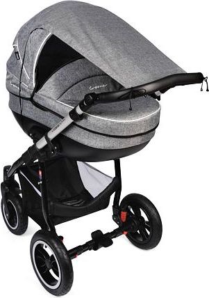 Stinítko na kočárek Tesoro dark grey - obrázek 6