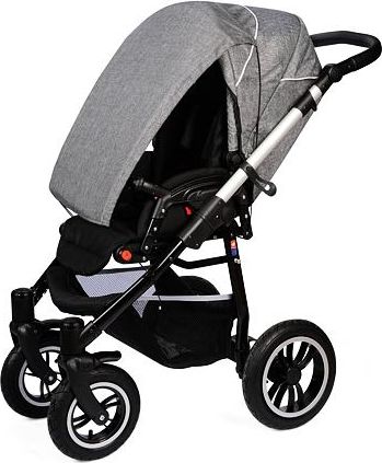 Stinítko na kočárek Tesoro grey - obrázek 7