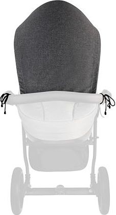 Stinítko na kočárek Tesoro light grey - obrázek 4