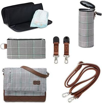 ABC design taška na pleny Urban 2021 - smaragd fashion edition - obrázek 6