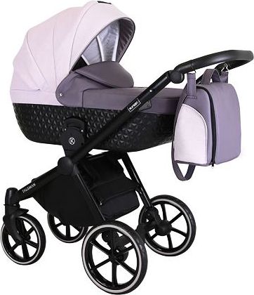 Kočárek Kunert Talisman 2021 dvojkombinace - black/violet - obrázek 1