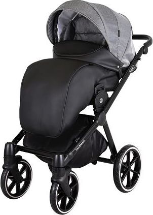 Kočárek Kunert Talisman 2021 dvojkombinace - black/grey - obrázek 2