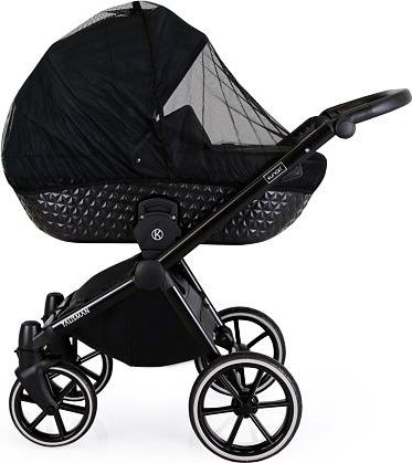 Kočárek Kunert Talisman 2021 trojkombinace - black/flowers - obrázek 3