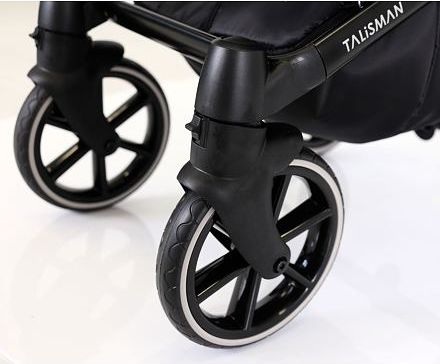Kočárek Kunert Talisman 2021 trojkombinace - black/flowers - obrázek 6