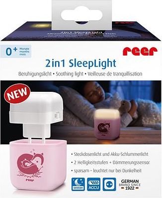 Reer světlo noční 2v1 růžové - obrázek 12